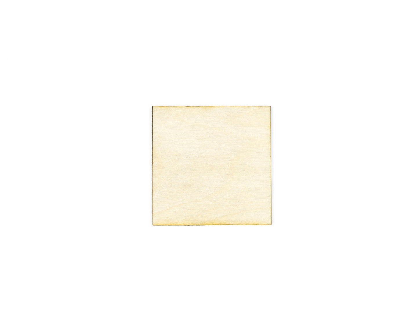 Square-Wood Cutout-BLANK-Laser Cut -Choose A Size-DIY Crafts-Party Favors-Wood cutouts-Kids Crafts-Project Supplies- Laser Cut Squares