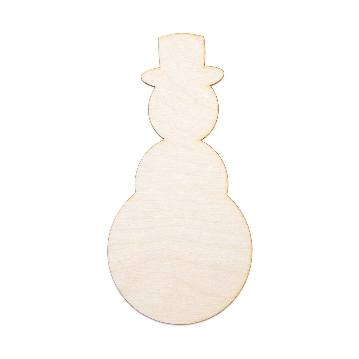 Snowman-Blank Wood Cut-Snowman Wood Decor-Various Sizes-DIY Crafts-Christmas Crafts-Holiday Party Favors-Holiday Decor-Holiday Home Decor