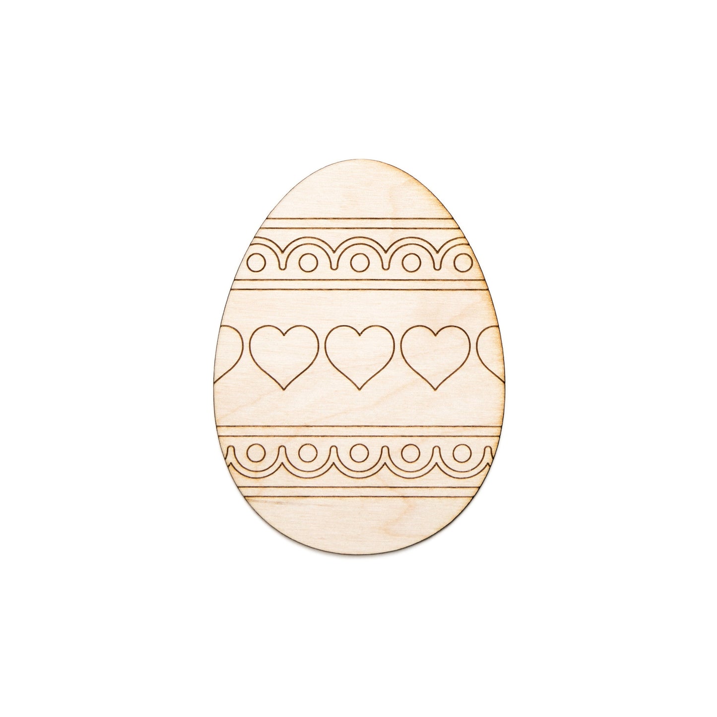 Decorative Easter Eggs-Wood Cutout-Detailed Egg Designs-Five Design Options-Various Sizes-Easter Egg Decor-Intricate Line Etch Designs