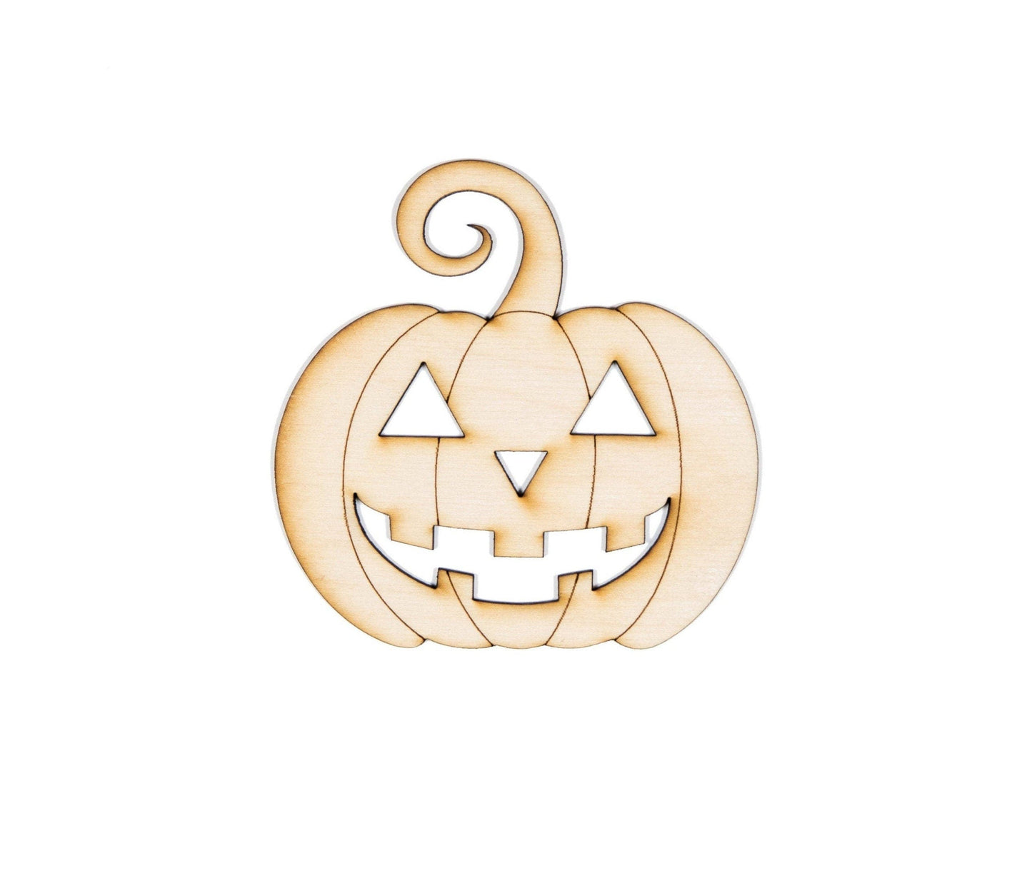 Classic Jack O' Lantern-Wood Cutout-Spooky Pumpkin Decor-Various Sizes-Halloween Decor-DIY Crafts-Party Decor-Gothic Decor-Party Favors