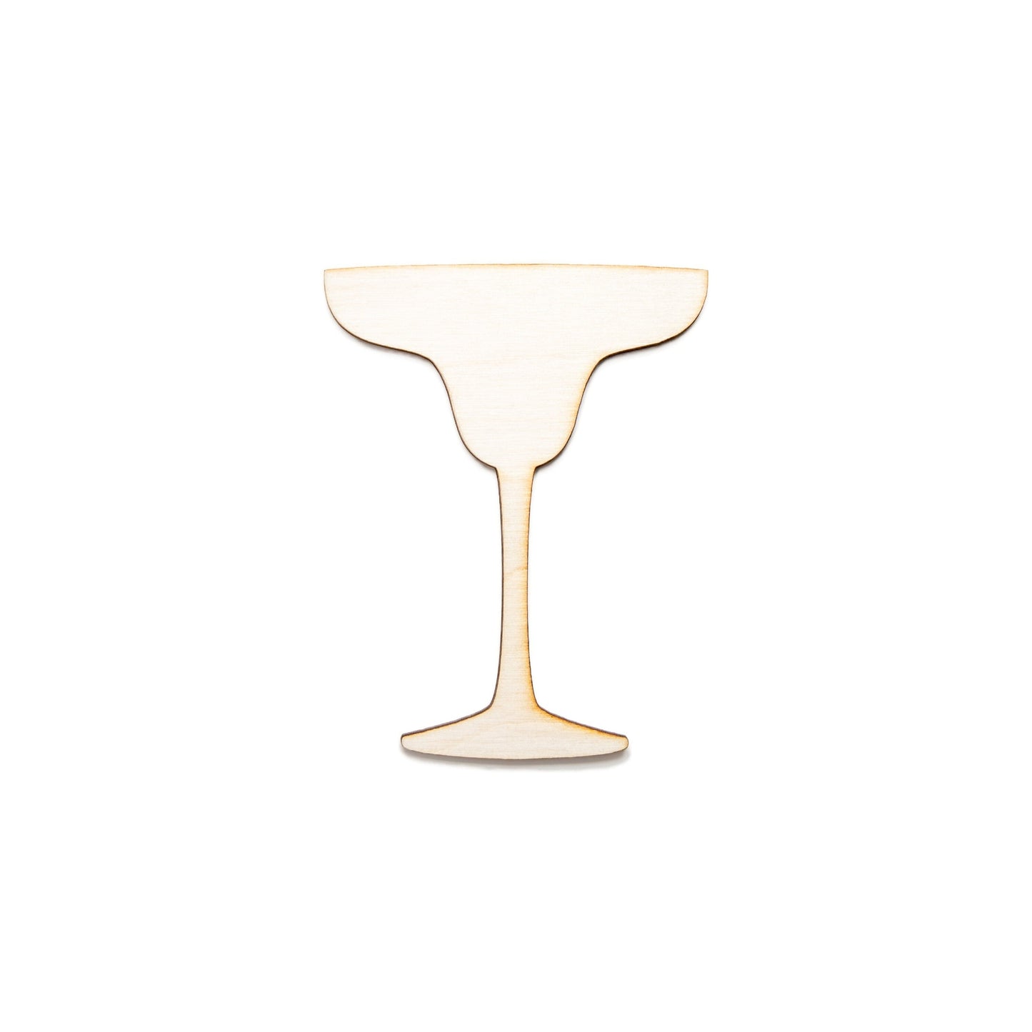 Margarita Glass Blank Wood Cutout-Summer Party Theme Decor-Various Sizes-Alcoholic Drink Wood Embellishments-Margarita Party Theme Decor