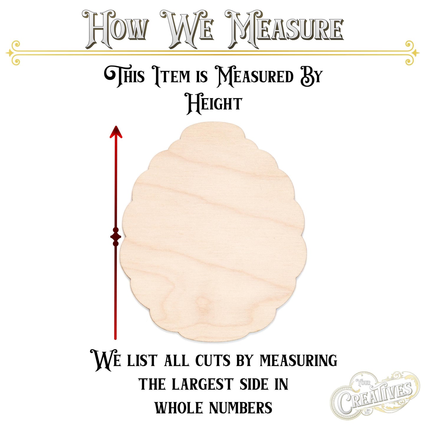 Beehive Solid Blank Wood Cutout - Laser Cut Unfinished Craft Shape - Multiple Sizes