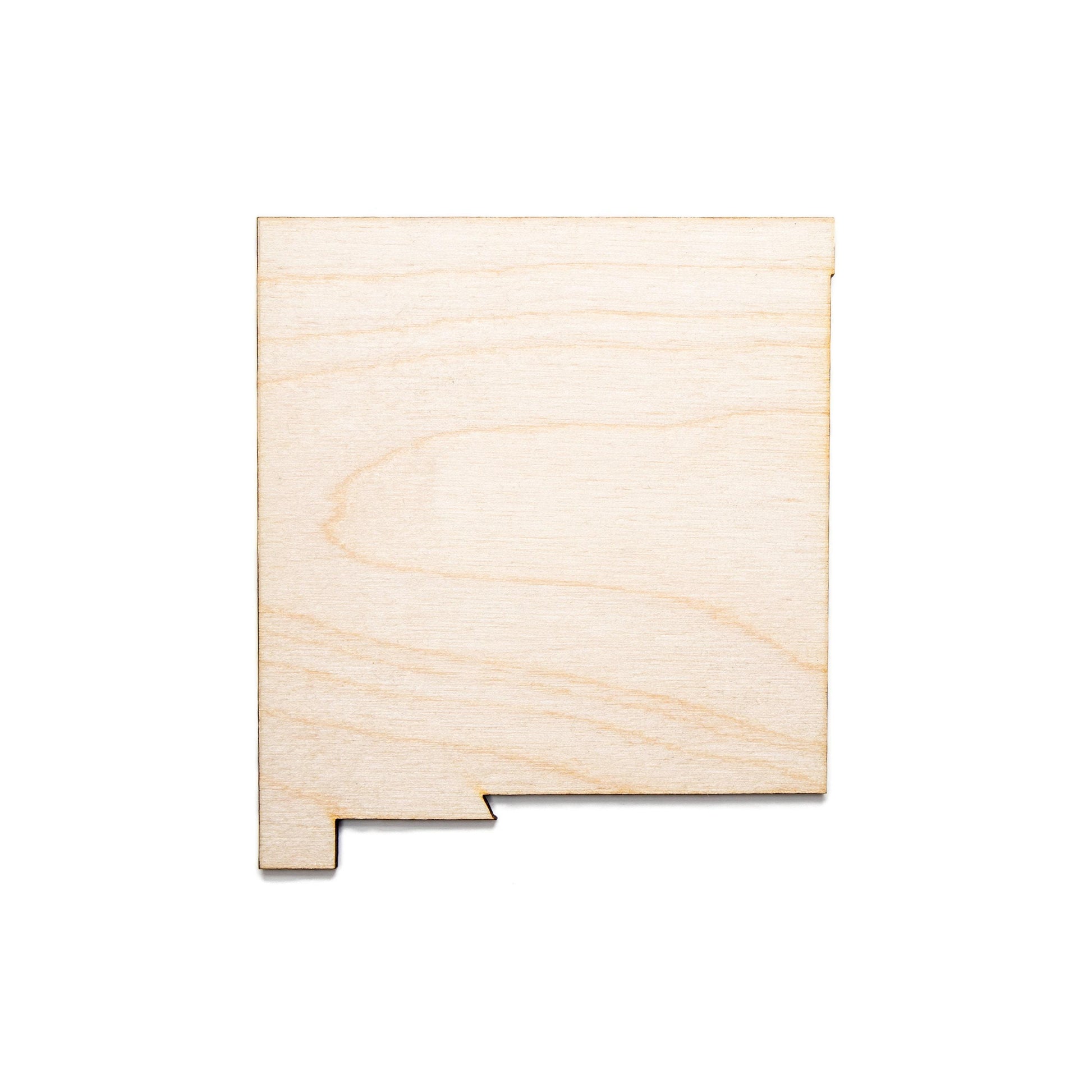 New Mexico State Wood Cutout - Laser Cut Unfinished Craft Shape - Multiple Sizes