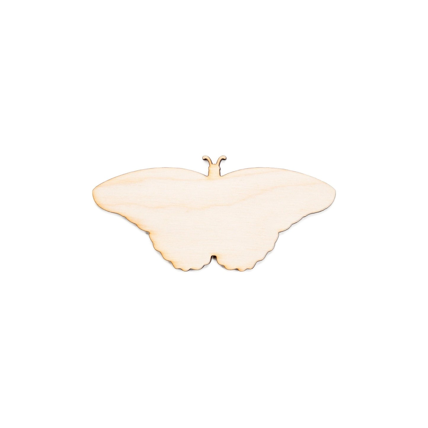 Butterfly Monarch Blank Wood Cutout - Laser Cut Unfinished Craft Shape - Multiple Sizes
