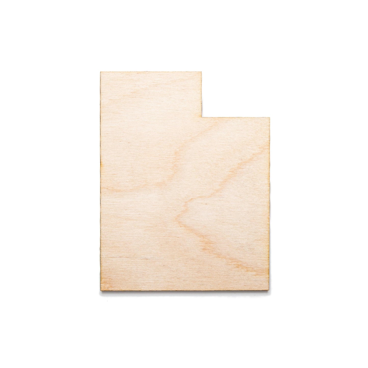 Utah State Wood Cutout - Laser Cut Unfinished Craft Shape - Multiple Sizes