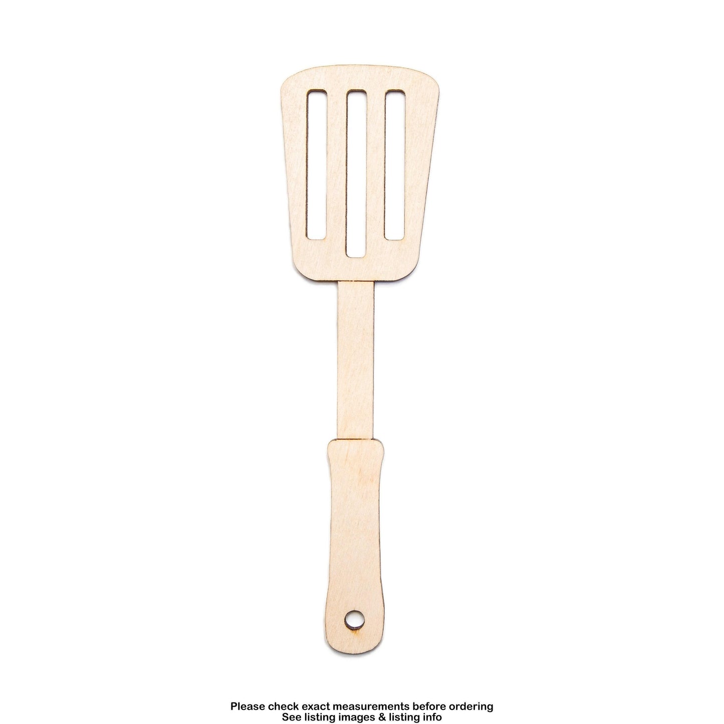 Bbq Spatula Wood Cutout - Laser Cut Unfinished Craft Shape - Multiple Sizes