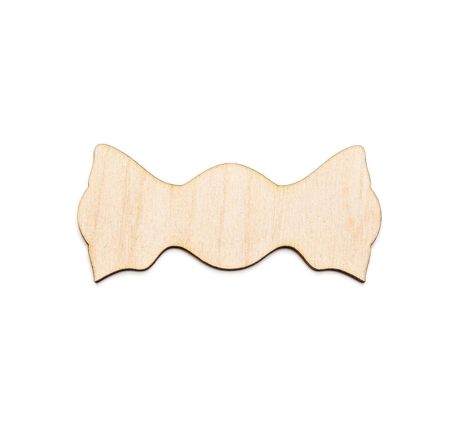 Candy Blank Wood Cutout - Laser Cut Unfinished Craft Shape - Multiple Sizes