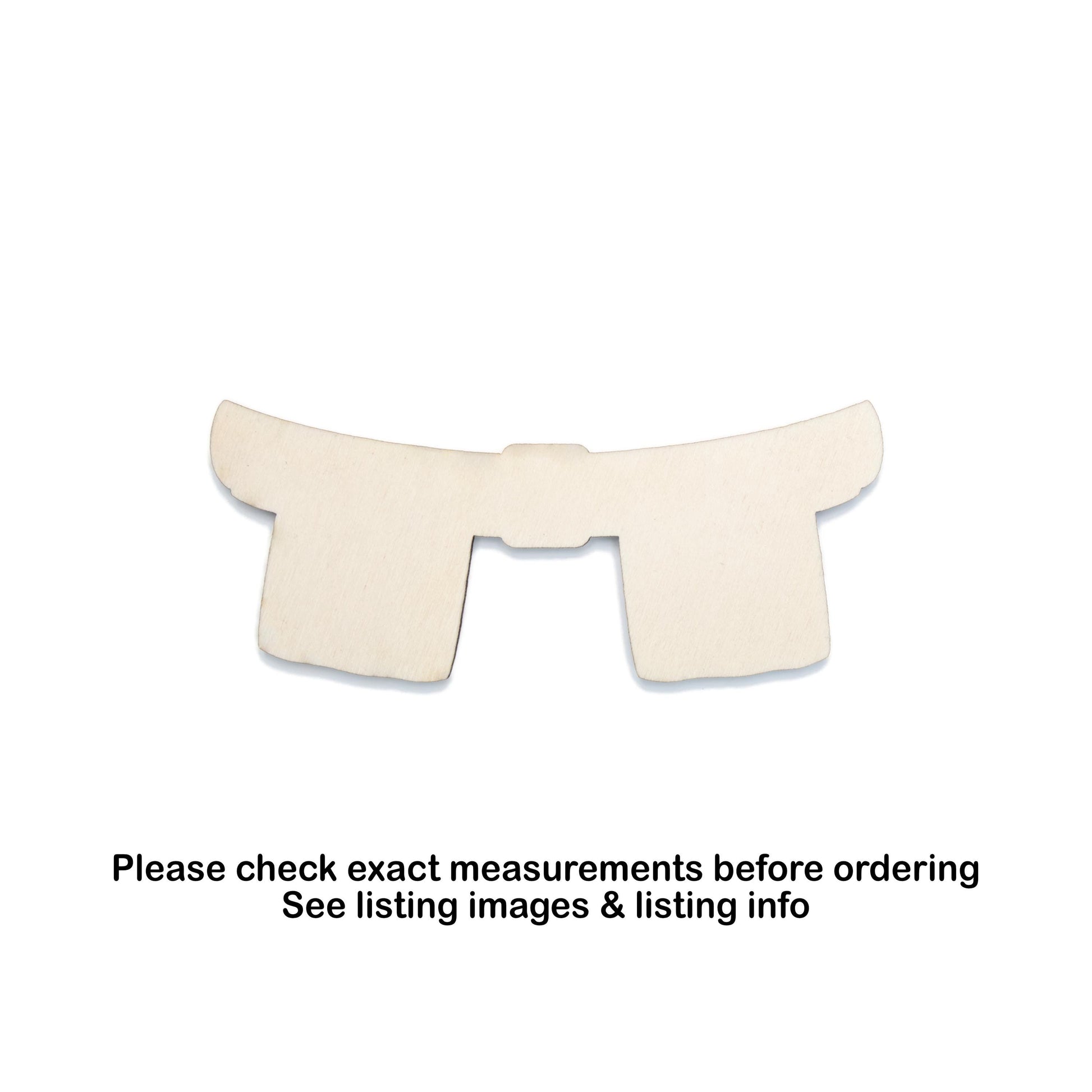 Tool Belt Only Blank Wood Cutout- Laser Cut Unfinished Craft Shape - Multiple Sizes