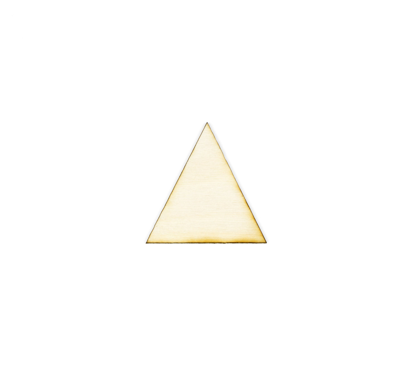 Triangle Wood Cutout-Blank-Laser Cut -Choose A Size-DIY Crafts-Wood cutouts-Projects-Kids Crafts-Shapes-Wood Shapes