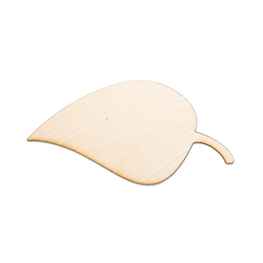 Leaf Wood Cutout-Wood Leaf Shape-Laser Cut-Choose A Size-DIY Crafts-Plant Wood Shapes-Kids Crafts-Classroom Decor-Leaf Wood Accents