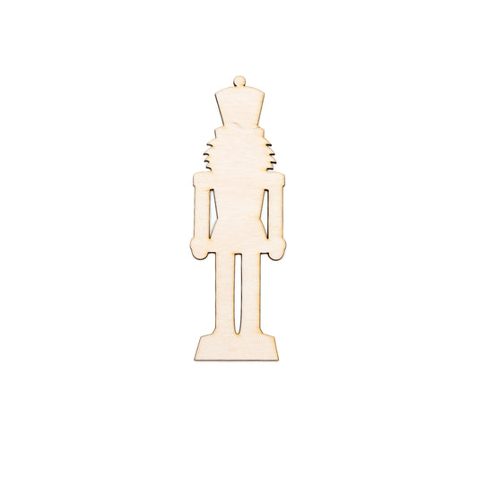 Royal Soldier Nutcracker Wood Cutout-Blank-Laser Cut-Various Sizes-DIY Crafts-Holiday Decor-Christmas Party Favors-Nutcracker Decor-Ver 2