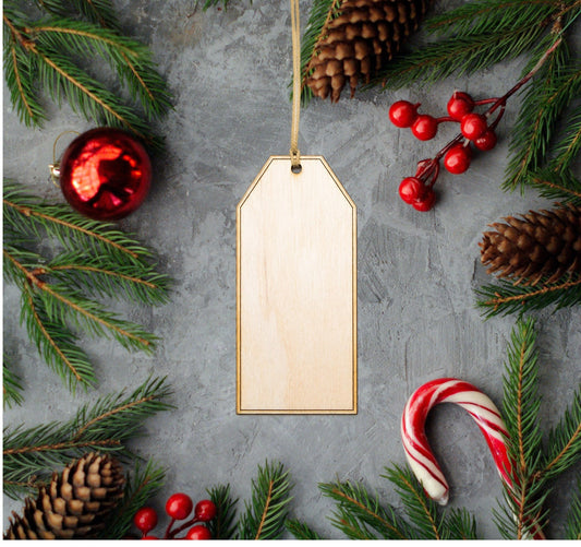 Gift Wood Tags-Holiday Gift Tags-Blank Or Lined-Various Sizes-DIY Crafts-Holiday Party-Christmas Wood Gift Accents-Tag cutouts-Holiday Decor