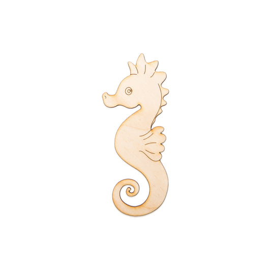 Cute Seahorse-Detailed Wood Cutout-Seahorses Theme Decor-Cute Nautical Wood Decor-Various Sizes-DIY Crafts-Kids Decor-Seahorse Wood Shapes