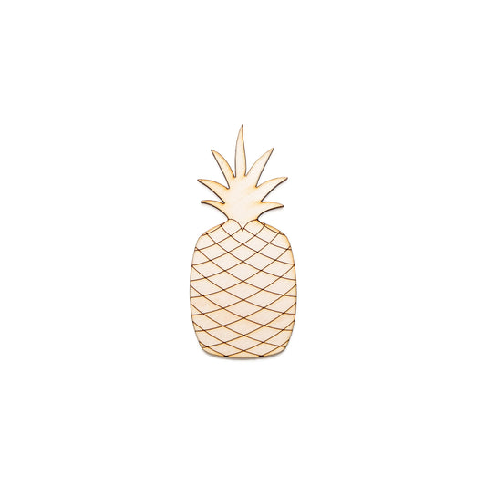 Pineapple Detail Wood Cutout-Tropical fruit Decor-Various Sizes-DIY Crafts-Tropical Party Theme-Pineapple Theme Decor-Fruits Wood shapes