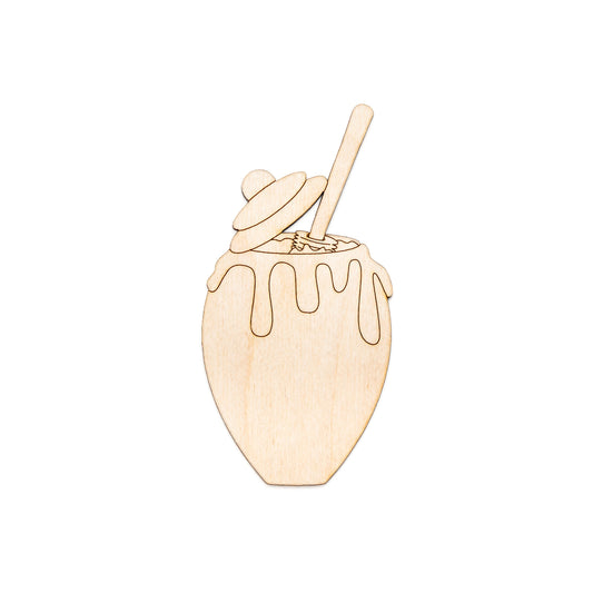 Open Honey Pot-Honey Bee Theme Decor-Various Sizes-Cute Honey Pot Theme Decor-Party Theme Accessories-Pots And Jars-Cute Honey Bee Decor