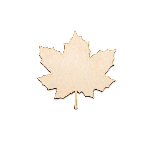 Maple Leaf Wood Cutout-Fall Leaves Decor-Various Sizes-DIY Crafts-Fall Decor-Fall Party Favors-Fall Crafts-Fall Home Decor-Wooden Leaves