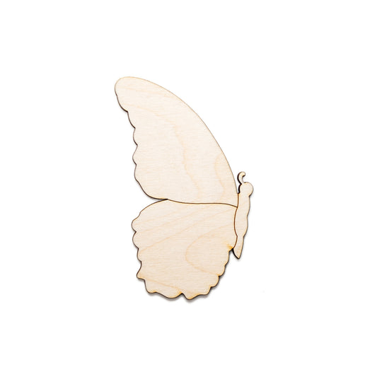 Butterfly Side Profile-Blank Wood Cutout-Butterfly Theme Decor-Bugs And Insects Decor-Various Sizes-DIY Crafts-Spring Bugs-Butterfly Shapes