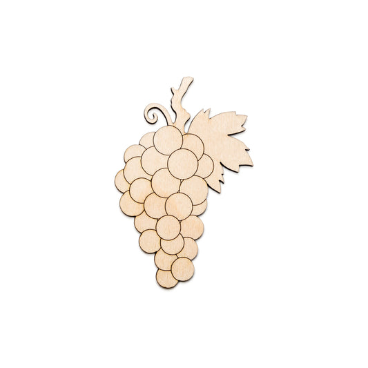 Grapes-Detail Wood Cutout-Fruits Wood Decor-Wine Decor-Various Sizes-DIY Crafts-Food And Fruits Wood Shapes-Grapes On Vine Wood Accent