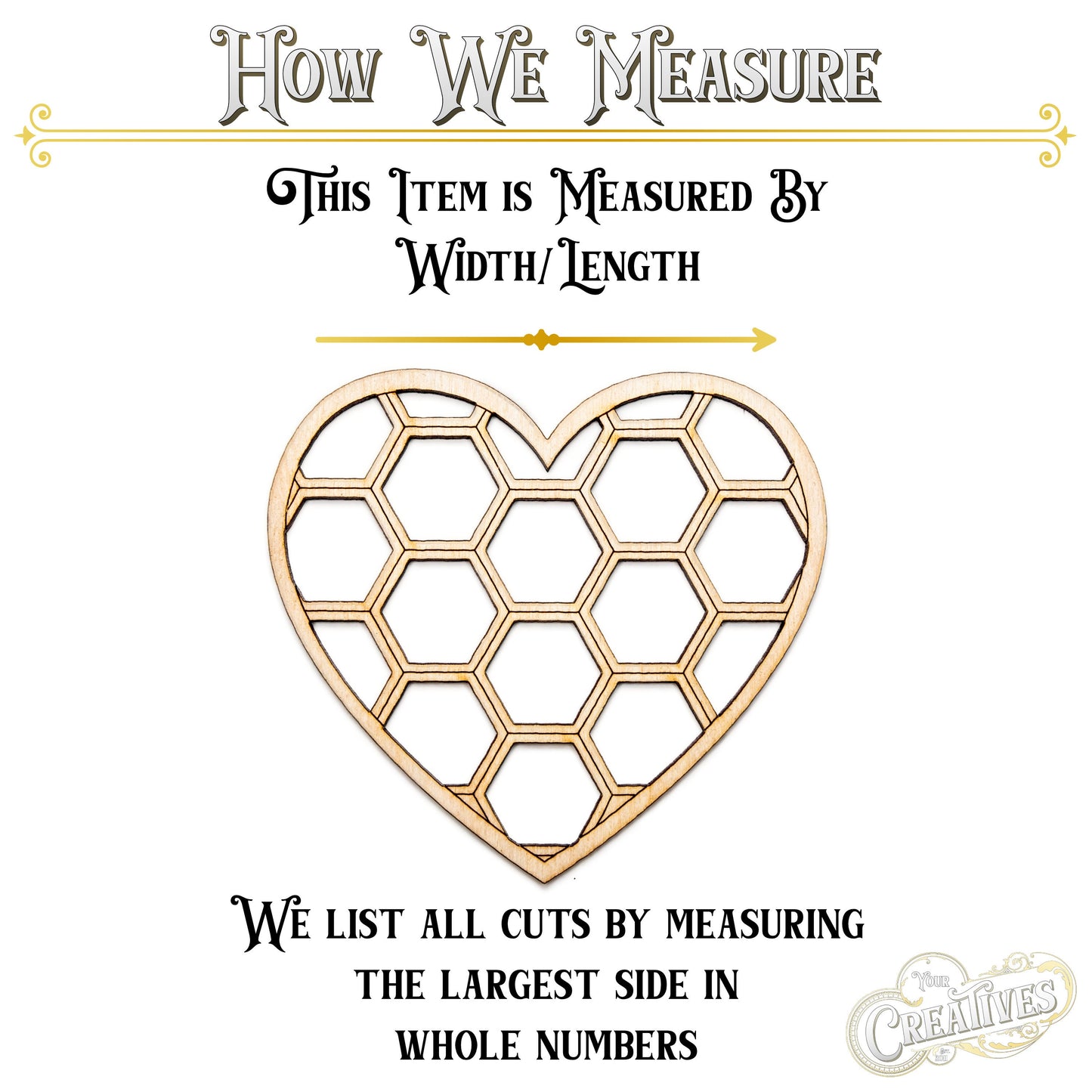 Honeycomb Heart-Detail cut-Wood Cutout-Honeycomb Theme decor-Bee Theme Wood Accents-Various Sizes-Spring Crafts And Decor-Bee Accessories