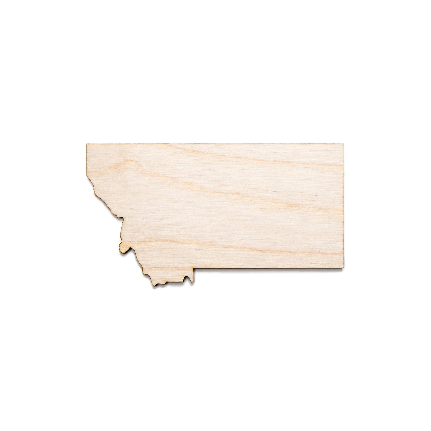 Montana State Wood Cutout-State Wood Decor-Various Sizes-Geography Decor-USA States Decor-Individual State Cutouts-Wooden States Home Decor