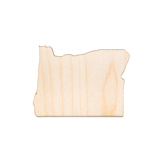 Oregon State Wood Cutout-State Wood Decor-Various Sizes-Geography Decor-USA States Decor-Individual State Cutouts-Wooden States Home Decor