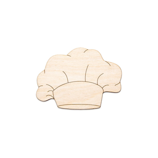 Chef Hat-Wood Cutout-Cooking Theme Decor-Chef Accessories Decor-Various Sizes-DIY Kitchen Decor-Restaurant Theme Decor-Wooden Chef Hats