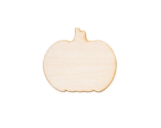 Classic Pumpkin-Short Stump-Blank Wood Cutout-Various Sizes-Fall-Halloween Decor Crafts-DIY Crafts-Party Decor-Wood Pumpkin-Party Favors