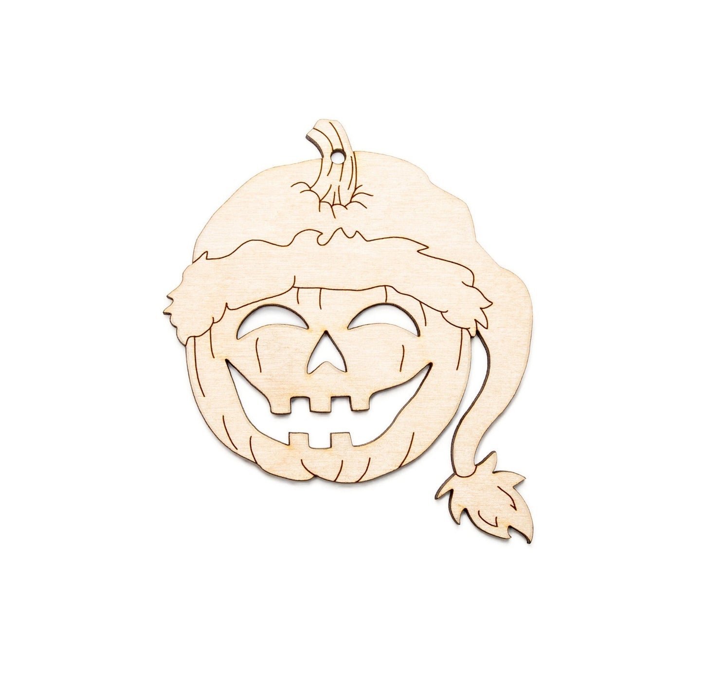 Holiday Jack-O-Lantern-Ornament-Wood Cutout-Halloween Decor-Various Sizes-DIY Crafts-Gothic Decor-Tree Decor-Spooky Holiday Decor-Pumpkins