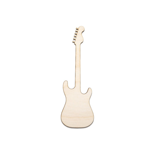 Electric Guitar-Blank Wood Cutout-Music Instruments Wood Decor-Various Sizes-DIY Crafts-Musical Decor-Strat-Rocker And Metal Theme Decor