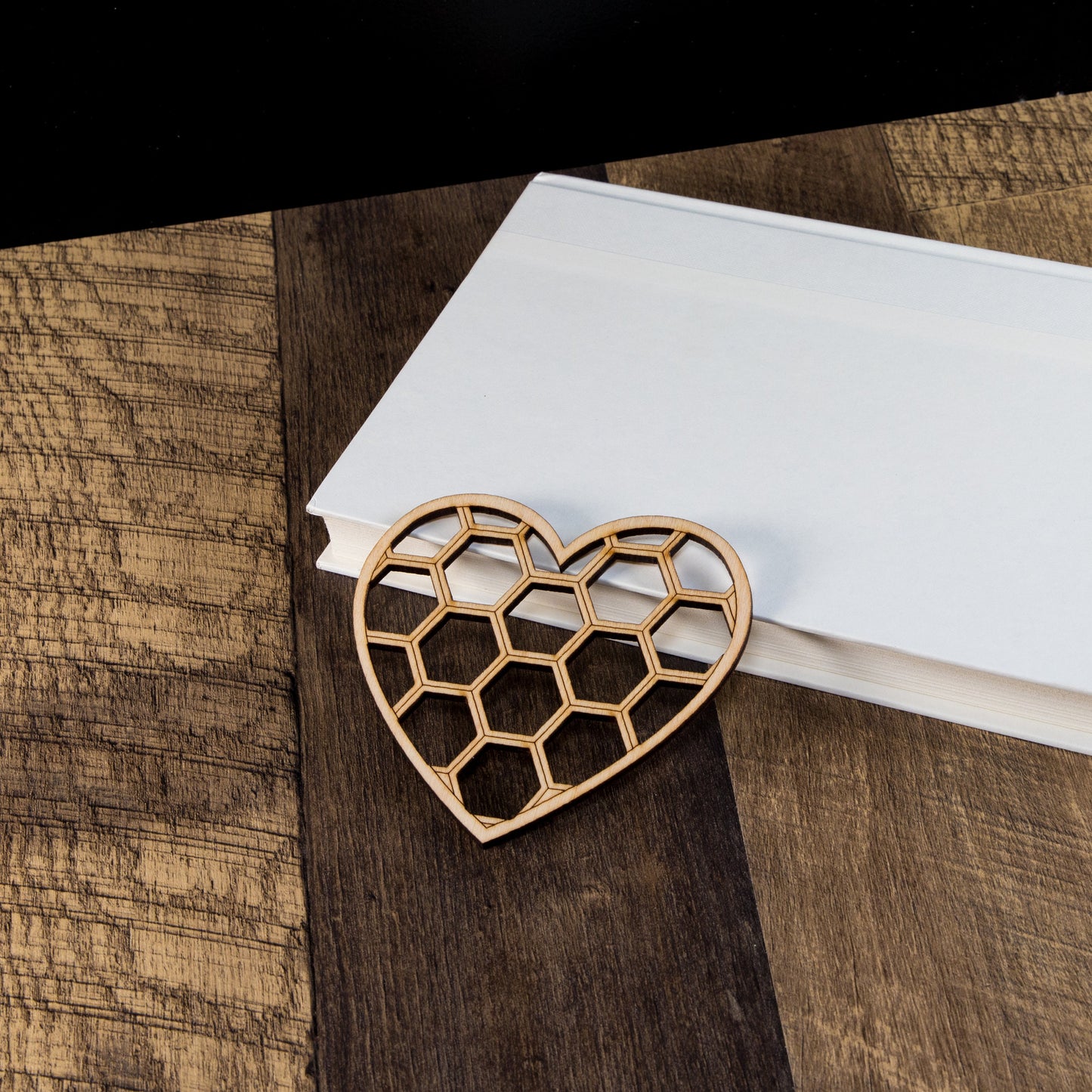 Honeycomb Heart-Detail cut-Wood Cutout-Honeycomb Theme decor-Bee Theme Wood Accents-Various Sizes-Spring Crafts And Decor-Bee Accessories