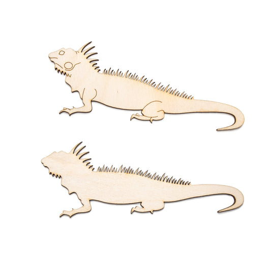 Iguana-Wood Cutout-Reptile Wood Decor-Tropical Reptiles-Various Sizes-Two Design Option-Pet Decor-Wildlife Theme Wood Decor-DIY Crafts